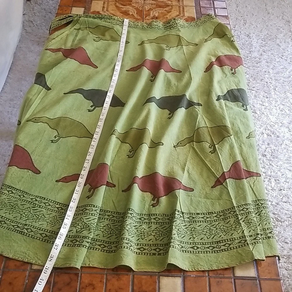 Indian wrap skirt - Picture 4 of 6